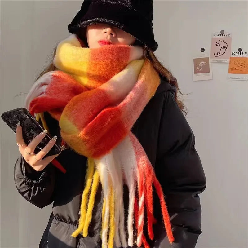 RainbowPashmina Scarf