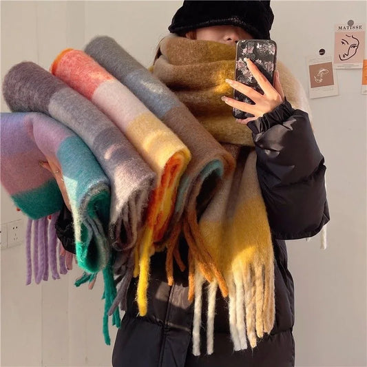 RainbowPashmina Scarf