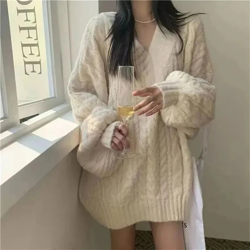 Harajuku V-Neck Sweater