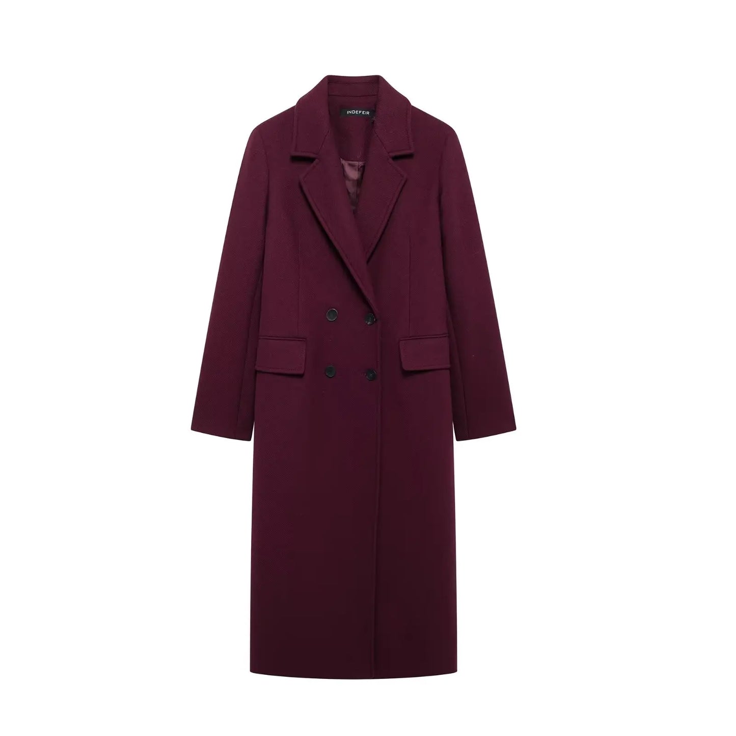 Burgundy Elegance Coat