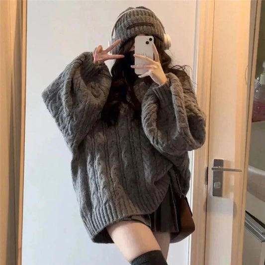 Harajuku V-Neck Sweater