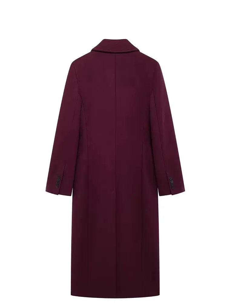 Burgundy Elegance Coat