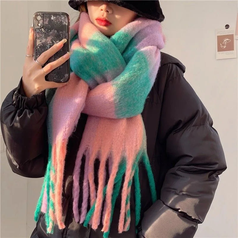 RainbowPashmina Scarf