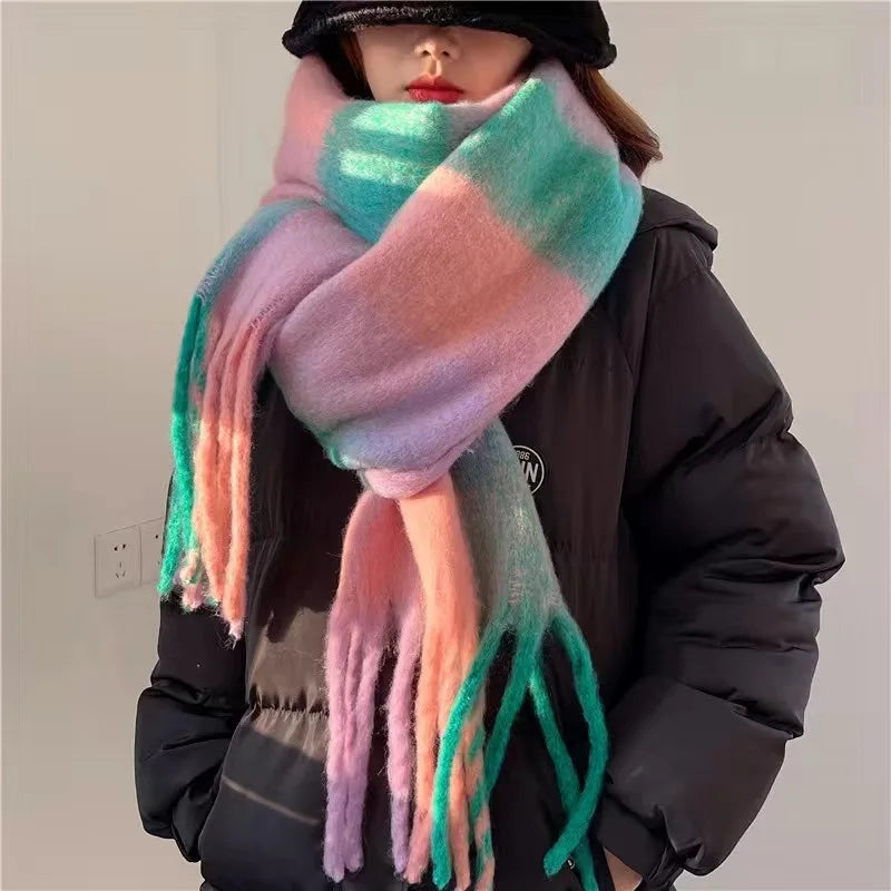 RainbowPashmina Scarf